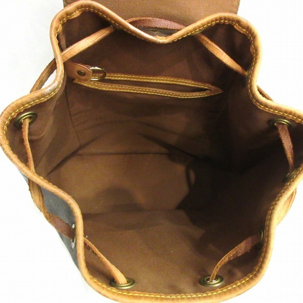 Louis Vuitton Monogram Montsouris MM M51136 Bag Rucksack Ladies - Picture 6 of 9